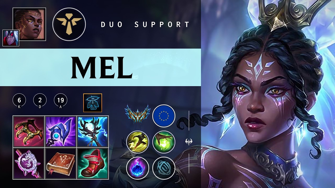 Mel Support vs Elise - EUW Challenger Patch 26.03