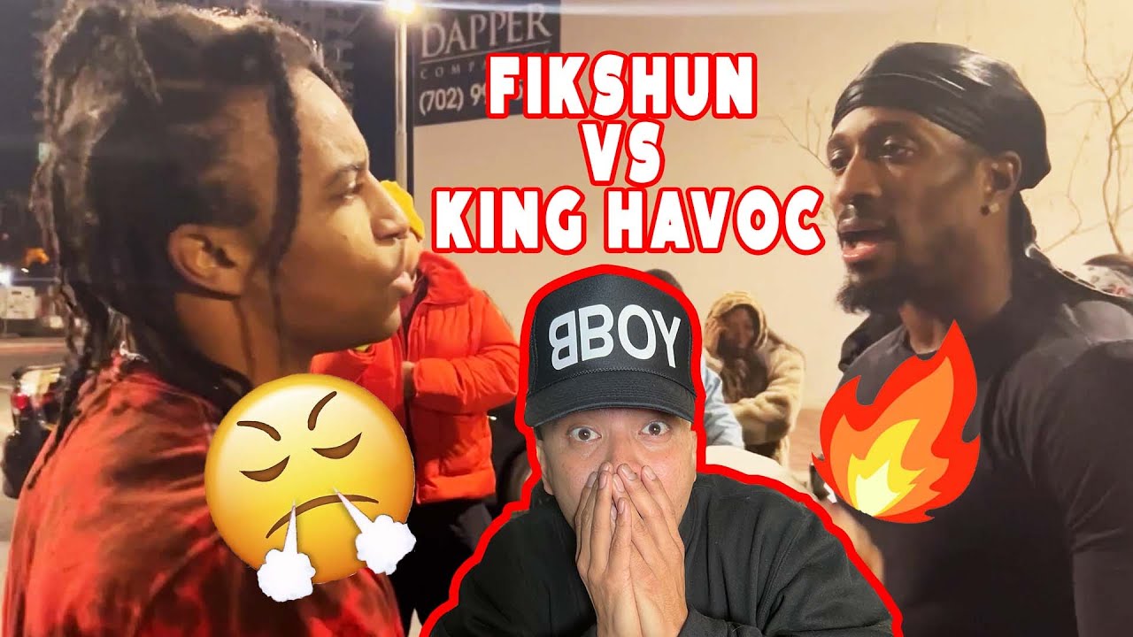 FIKSHUN vs KING HAVOC *CALLOUT BATTLE (Rematch in Vegas) 🔥🔥🔥 | Lifestahyl Vlog