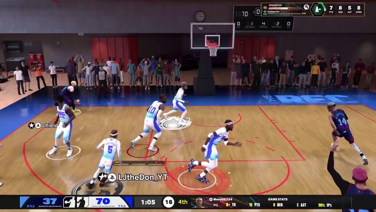 Late for work quick rec game NBA2K 26