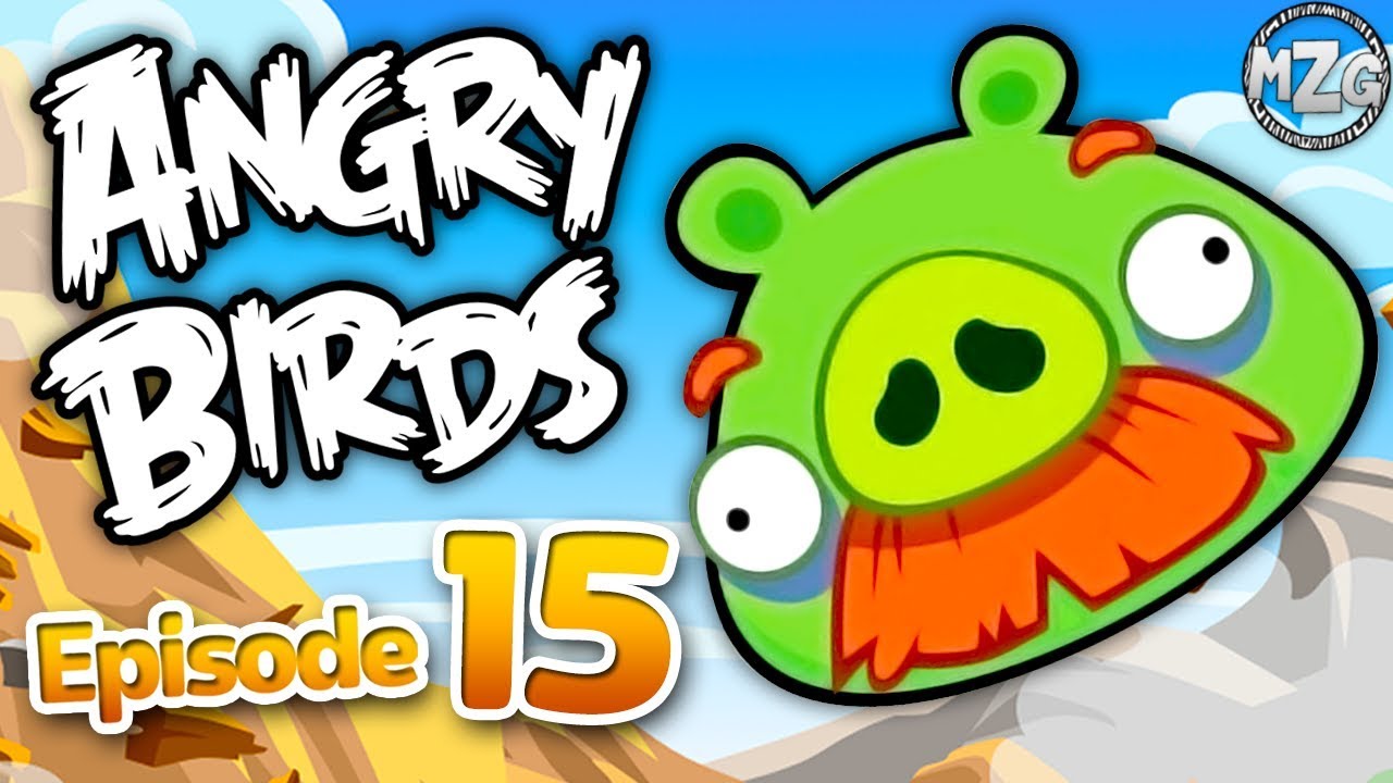 Angry Birds Gameplay Walkthrough Part 15 - Mine and Dine Levels 15-1 - 15-15