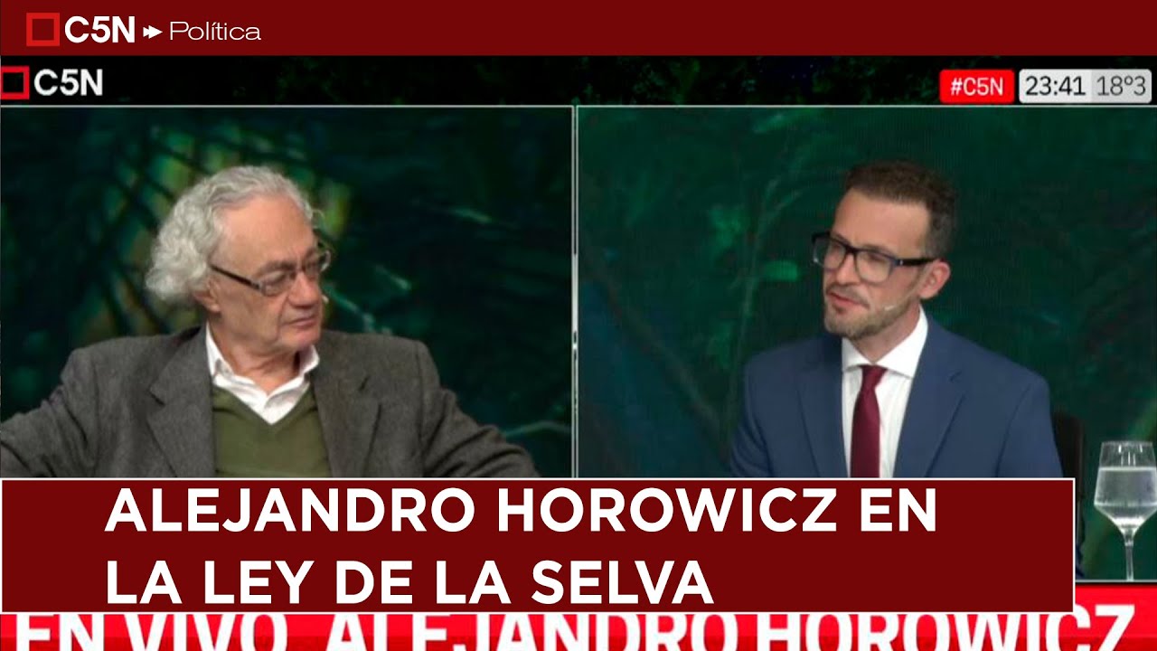 ALEJANDRO HOROWICZ en LA LEY DE LA SELVA