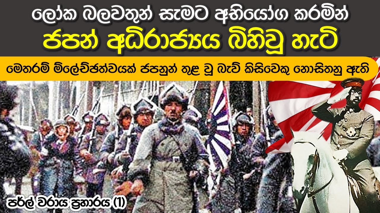 සුන්දර ජපනුන් තිරිසනුන් බවට පත්කළ අධිරාජ්‍ය සිහිනය | Rise of the Japanese Empire #japan