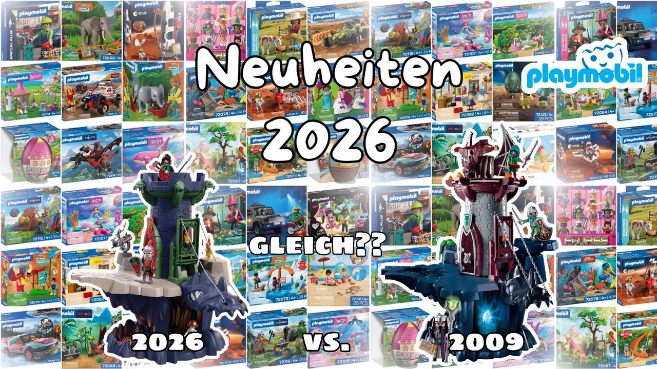 Playmobil Neuheiten 2026 Januar - Juni 😍 alle Infos - Name, Preise, usw. - Deutsch | Familie Hund 