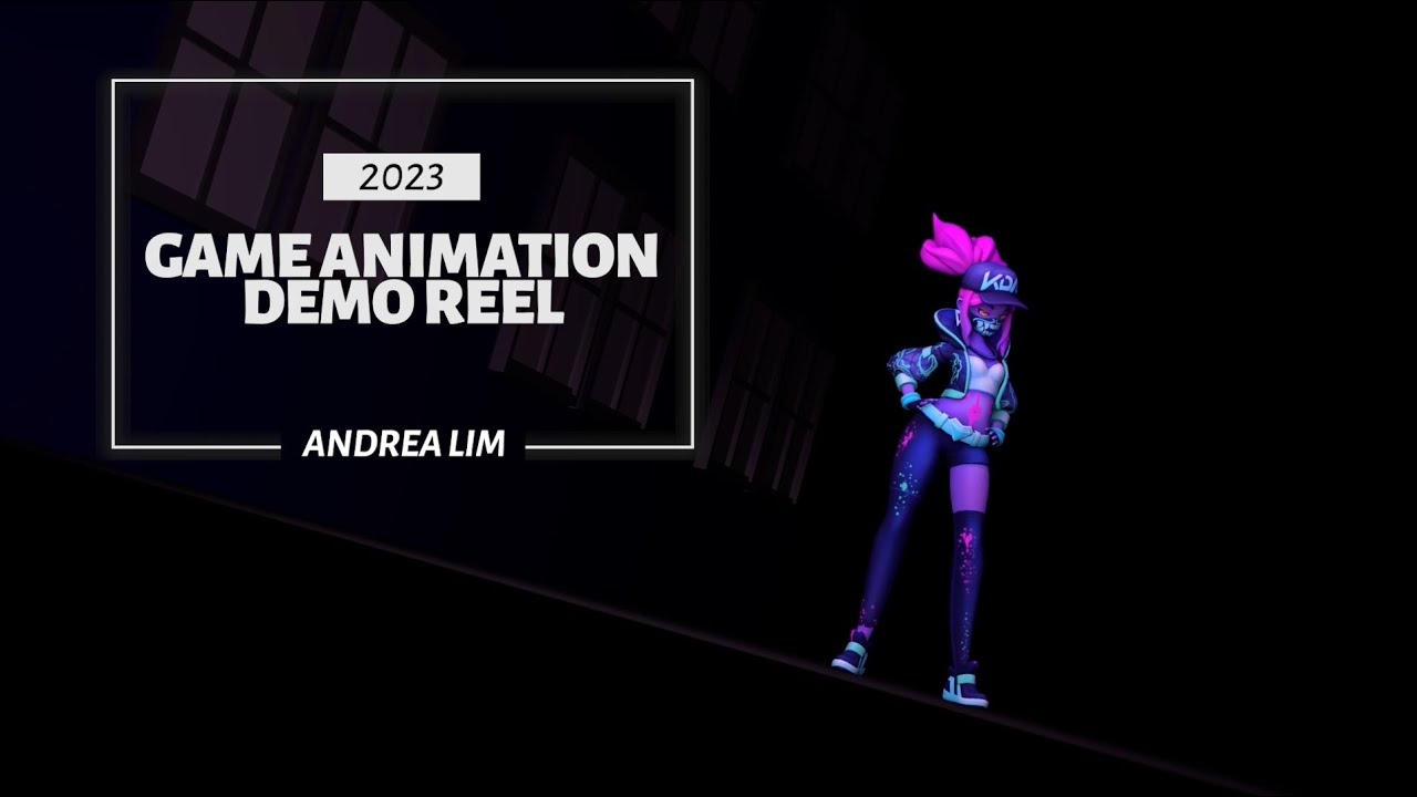 Game Animation Demo Reel 2023 -- Andrea Lim