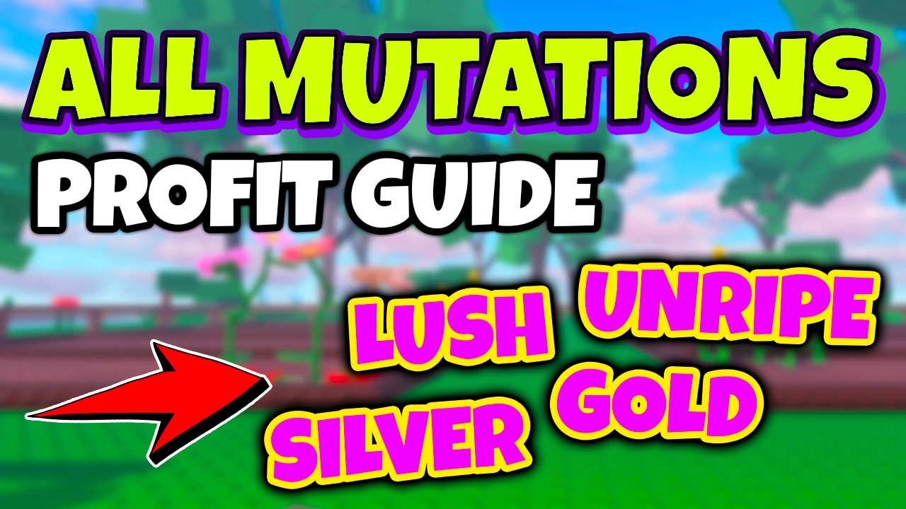 ALL MUTATIONS and TRAITS in GARDEN HORIZONS Roblox - Multipliers and Profit Guide