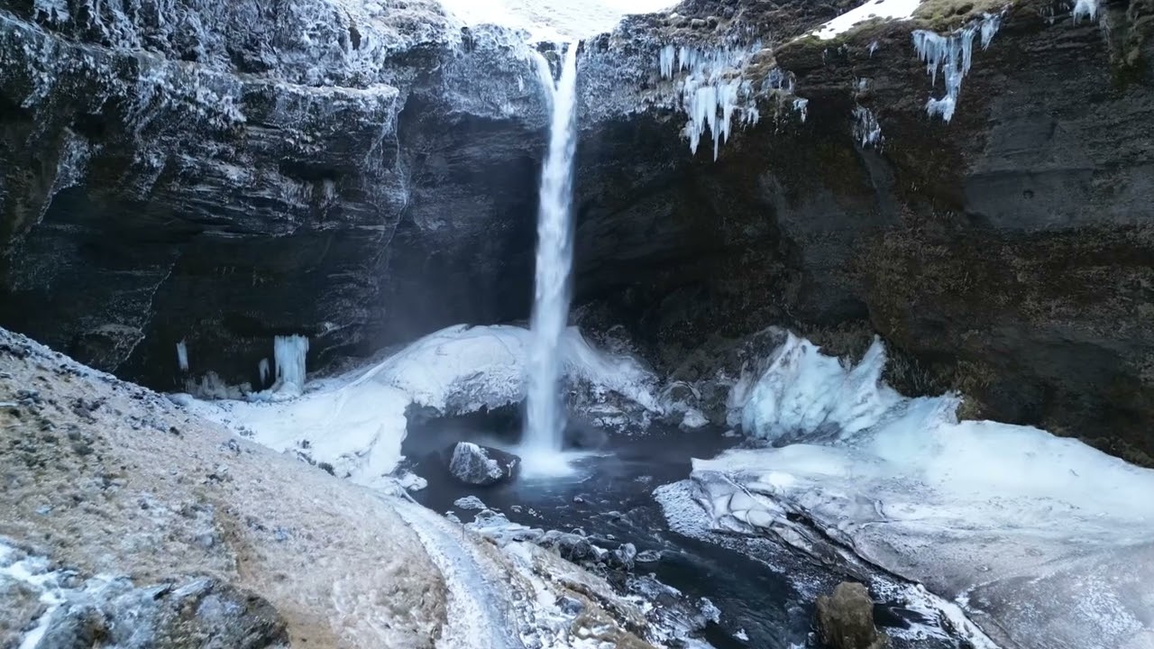 Water Fall with beauty of nature