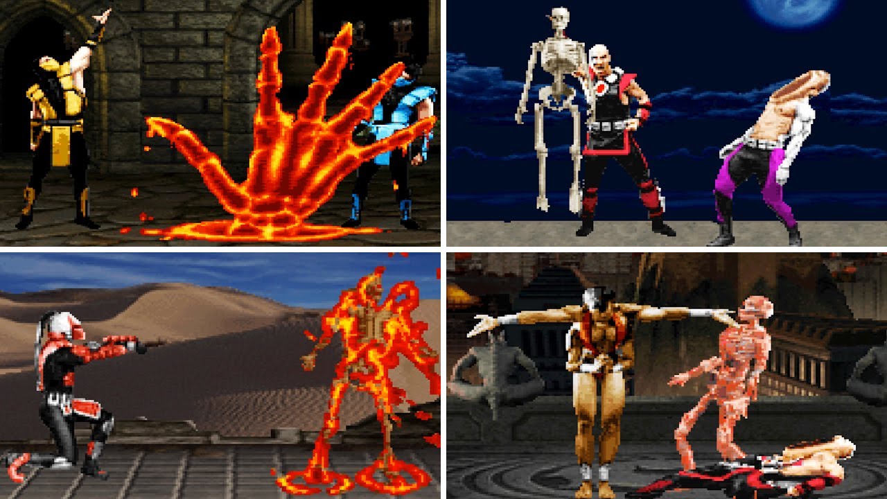 Mortal Kombat Trilogy - All Fatalities
