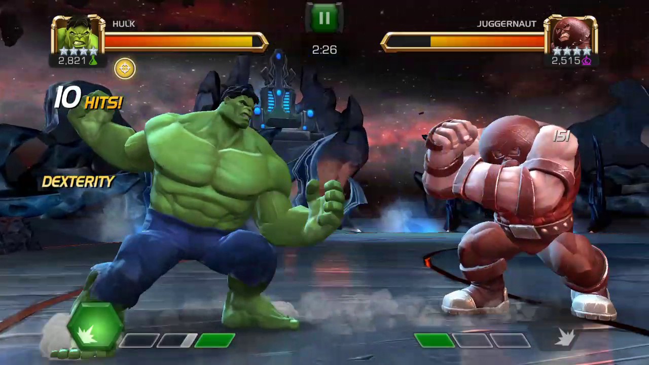 HULK VS JUGGERNAUT