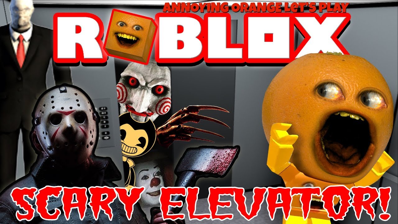 Roblox: СТРАШНЫЙ ЛИФТ 😱 👻👹 [Раздражающий оранжевый играет]