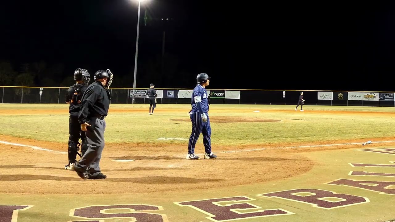 Nick Gibson Pitcher - Sarasota Riverview Varsity Baseball vs North Port Bobcats