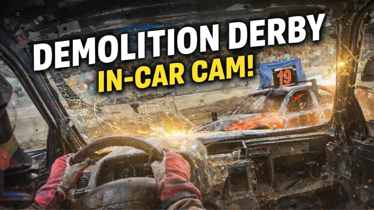 Cale Brundage In Car cam Troy Fair (2025)
