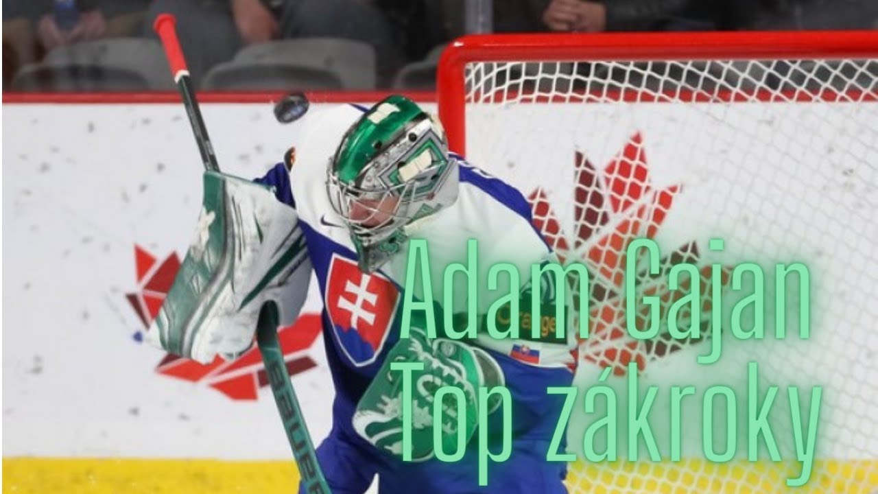 Adam Gajan-Top zákroky MSJ-Zápas proti USA a Lotyšsku