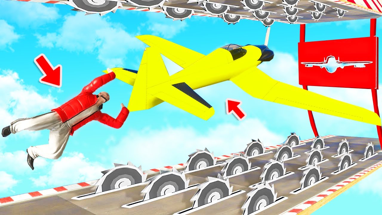 DUO PARKOUR mit einem FLUGZEUG in GTA 5!