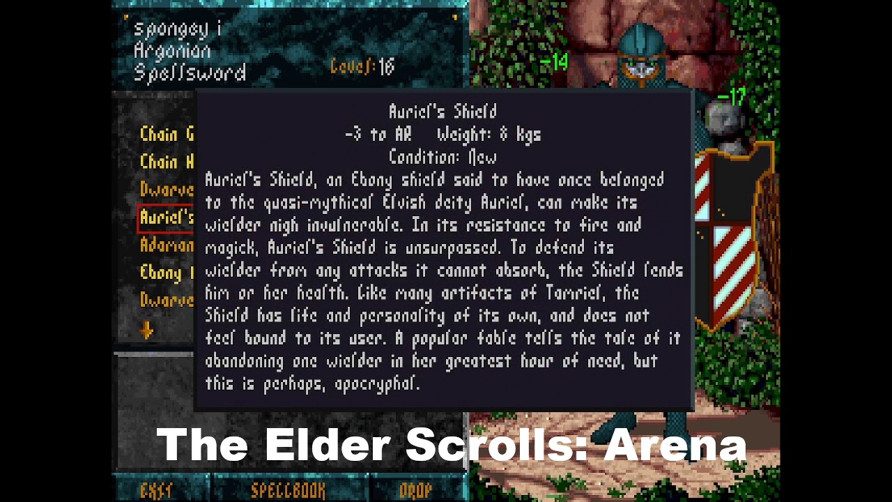 The Elder Scrolls: Arena episode 26 Auriel's Shield