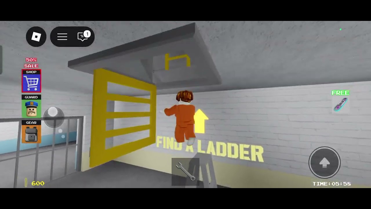 #Roblox Barry's prison
