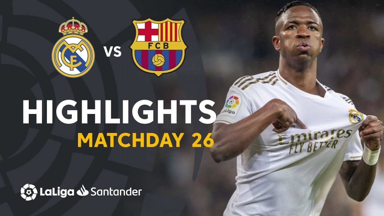 Highlights Real Madrid vs FC Barcelona (2-0)