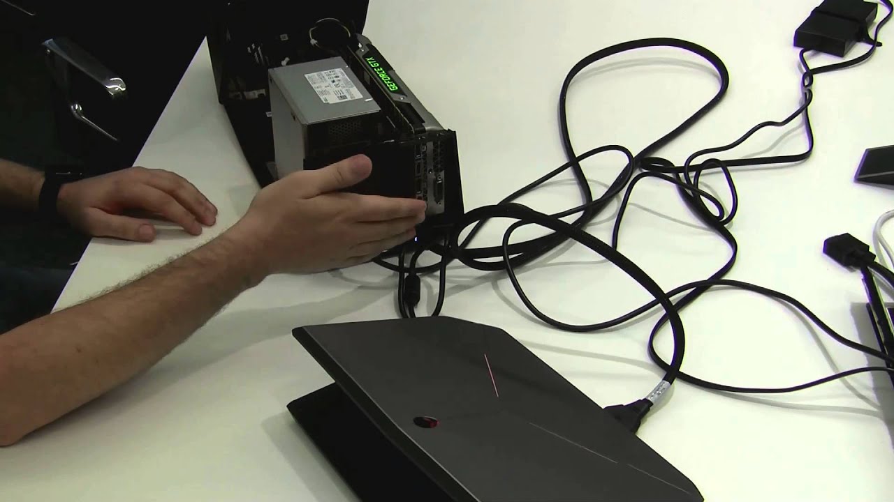 Alienware 13 Gaming Notebook and Extrenal Graphics Amplifier Hands-On