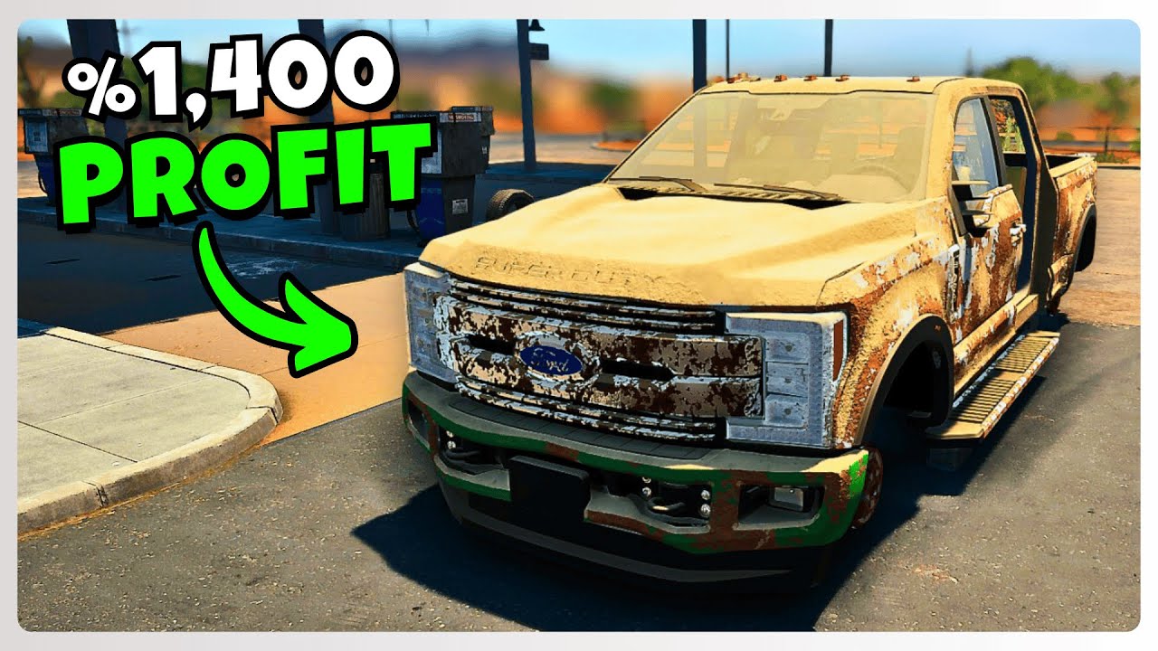 I Made %1,400 Profit On This INSANE Ford F350 Super Duty Rebuild