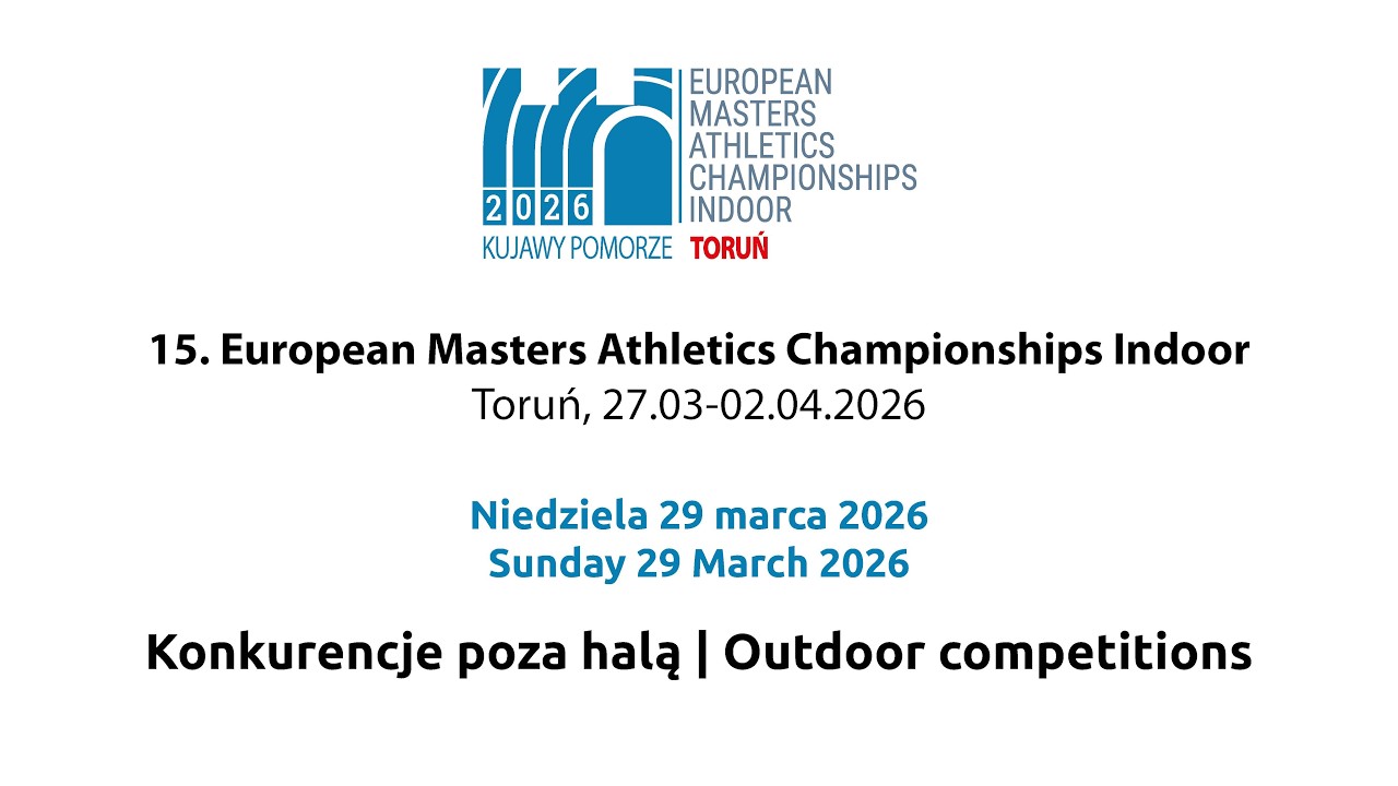 Konkurencje poza halą/Outdoor competitions | 29.03.2026