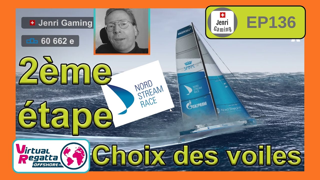 Départ de la 2ème étape de la Nord Stream Race - Virtual Regatta Offshore - Jenri Gaming - EP136