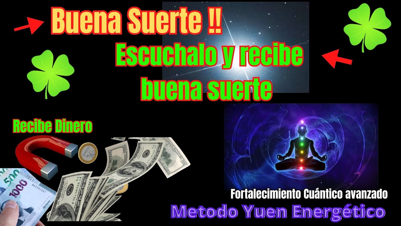 Atrae Buena Suerte con solo escucharlo