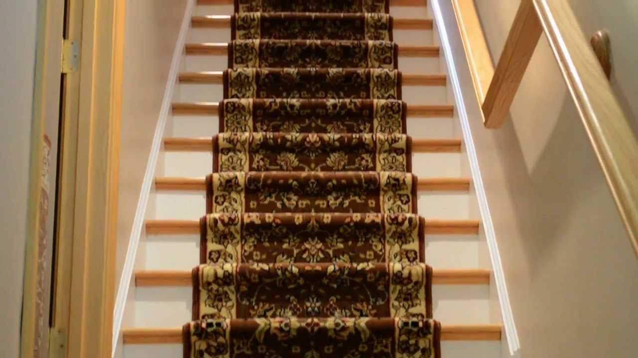 Village Carpet - Oriental Stair Runner Installation  - Reading, MA  / All Flooring