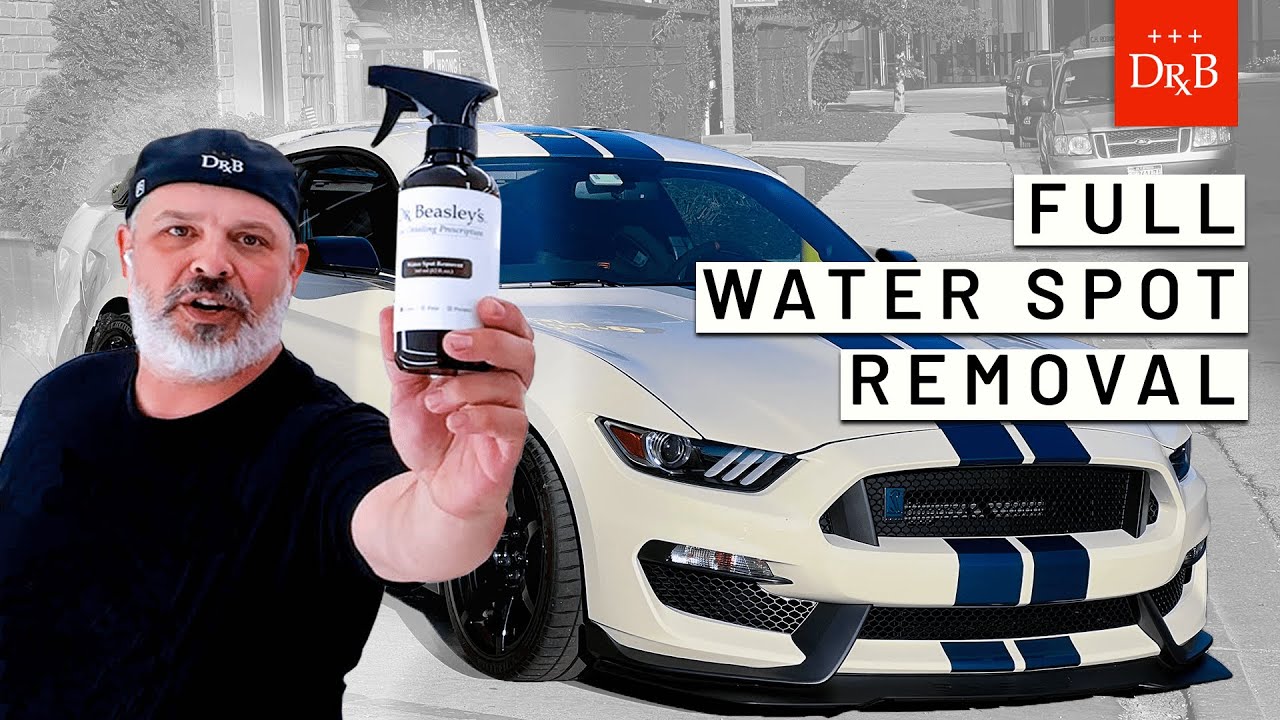 Water Spot Removal on Shelby GT350R (Complete Process)
