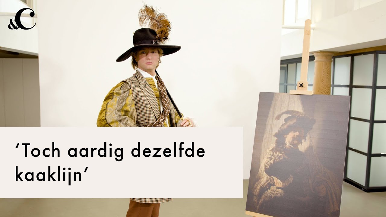 Jan Versteegh verandert in (een) Rembrandt: 'Ik zie de gelijkenis wel hoor' - &C x VriendenLoterij