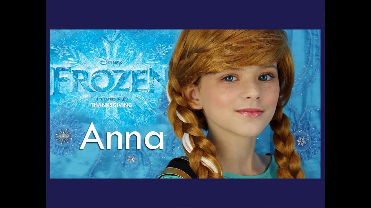 Disney's FROZEN Anna Makeup Tutorial | KITTIESMAMA