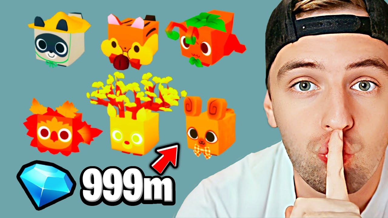 Podzimn&iacute; Pet Simulator Update Bude St&aacute;t Gemy? 😱 + LEAKY DO HER