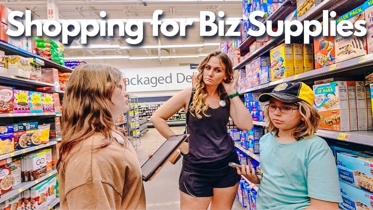 Turning it into a homeschool lesson //10 & 11 y/o open a business