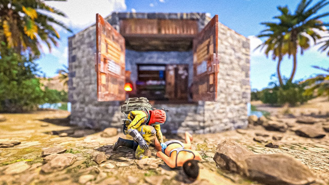 GOING DEEP and stealing more loot than I could ever imagine - RUST SOLO #7 S150