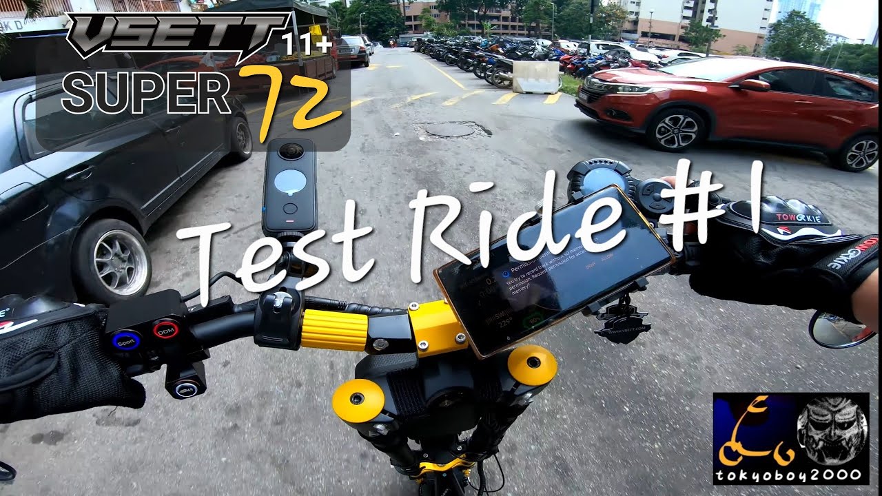 Vsett 11+ Super 72 Test Ride #1