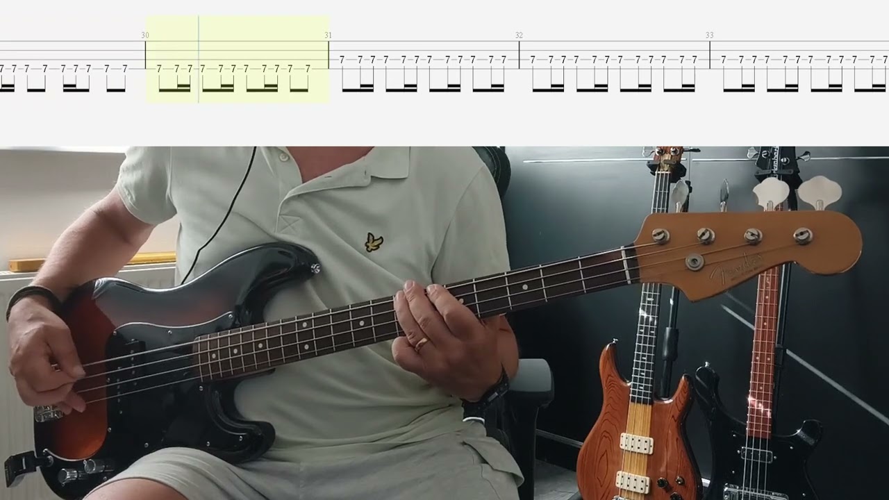 The Clash - Janie Jones Bass Cover With TAB (Original Bass Track Removed)