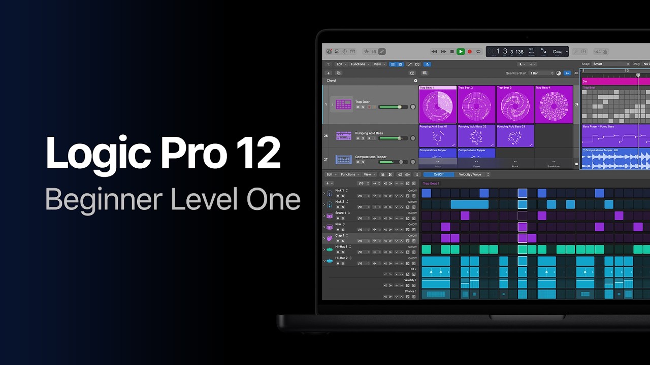 Logic Pro 12 Beginner's Guide - User Interface