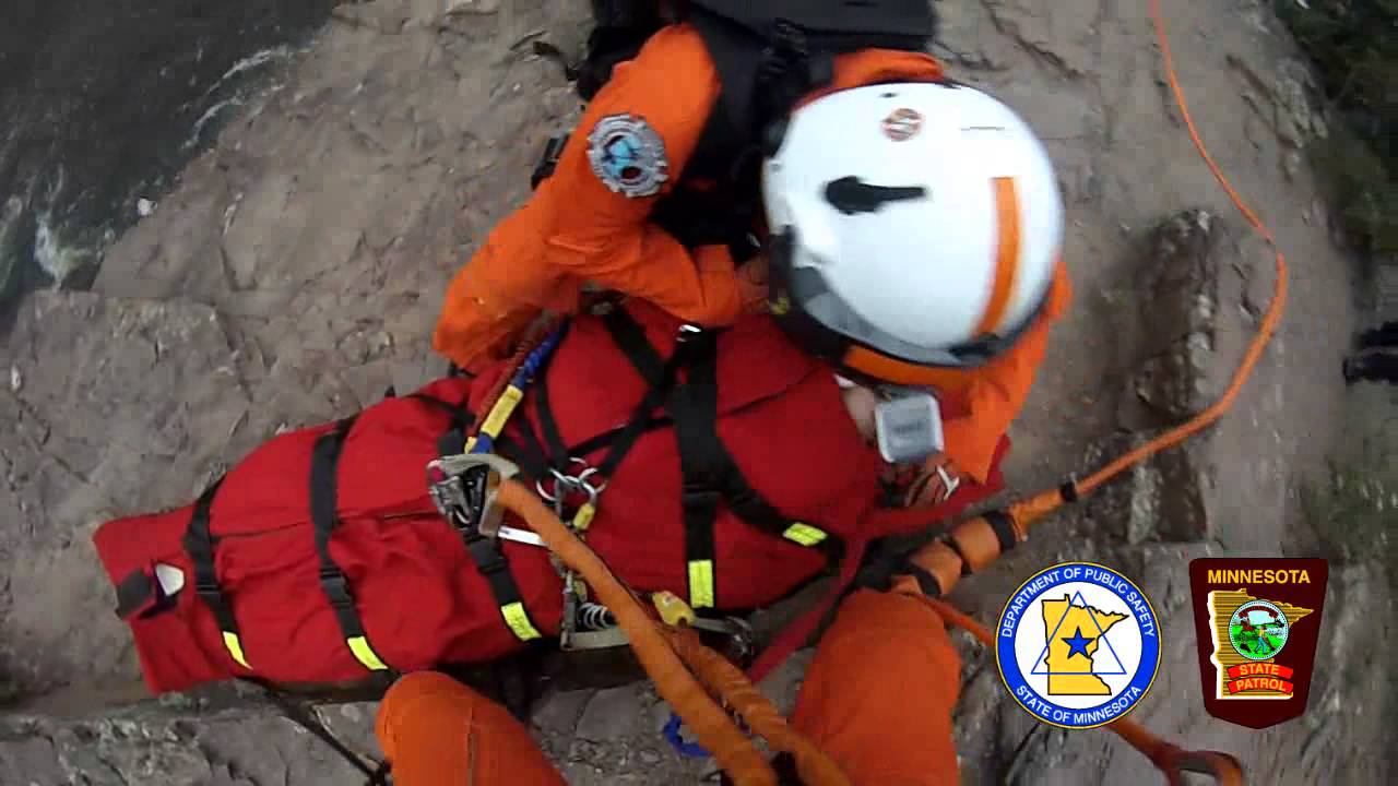 Helicopter Rescue: Troopers, St. Paul Fire Rescue Hiker Near Split Rock Lighthouse