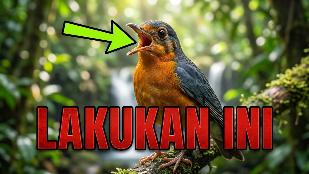 TERAPI Burung Anis Merah TROTOL & PASTOL Agar Cepat Bunyi.