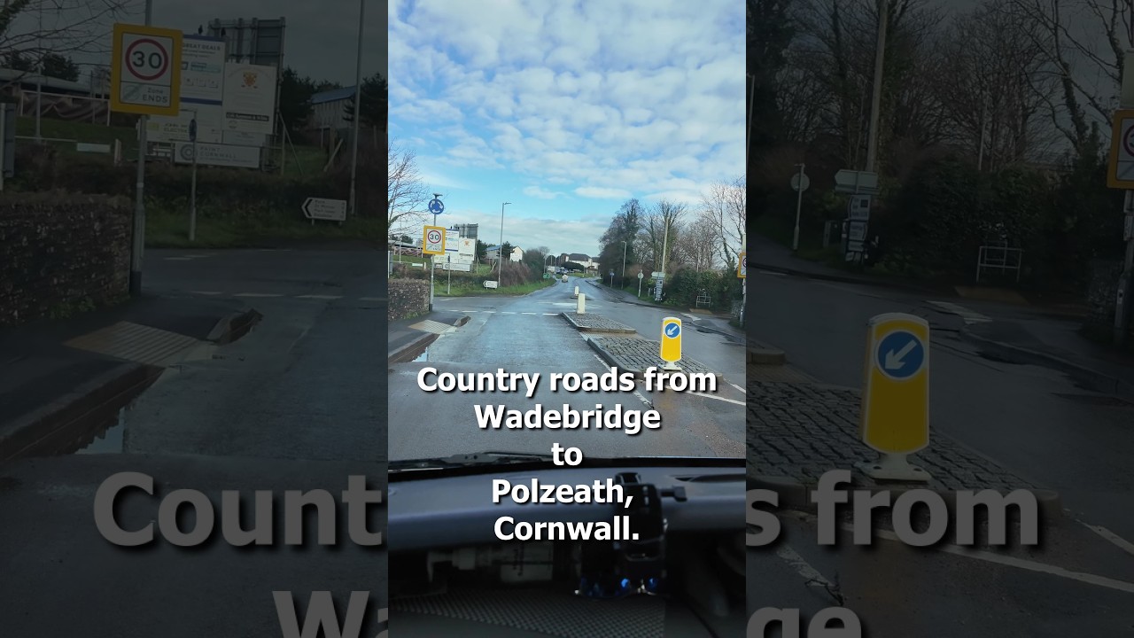 A trundle from Wadebridge to Polzeath along some Cornish Roads.