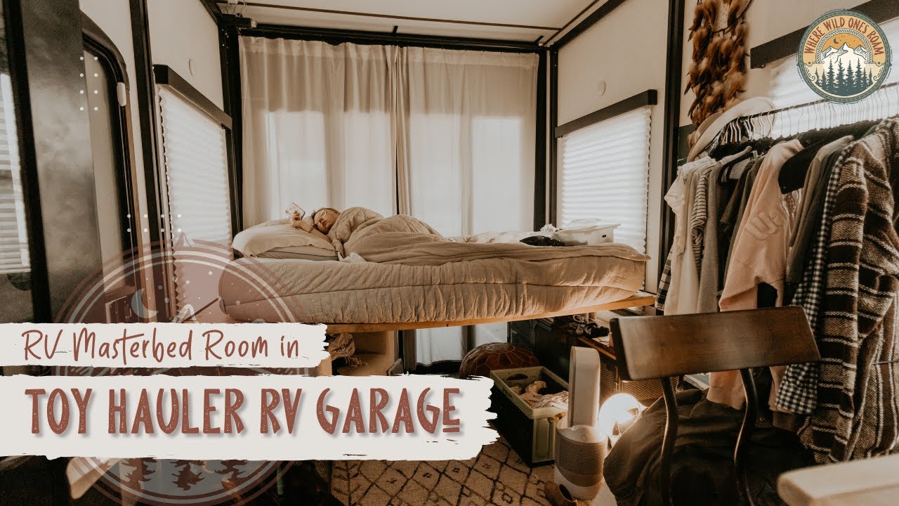 Master Bedroom in the Toy Hauler Area!?