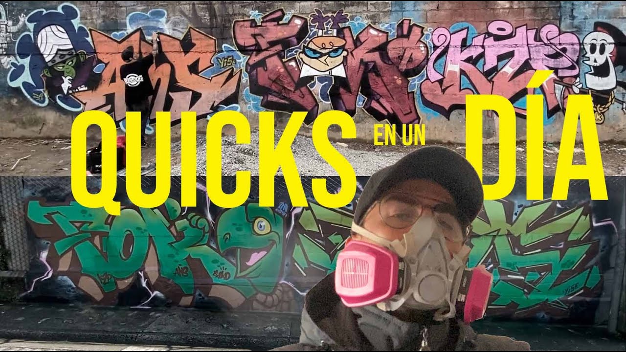 RETO EXTR3M0 de Graffiti ¿Cúantas QUICK PIECES puedo hacer en UN DÍA?sin repetir letras INCREIBLE