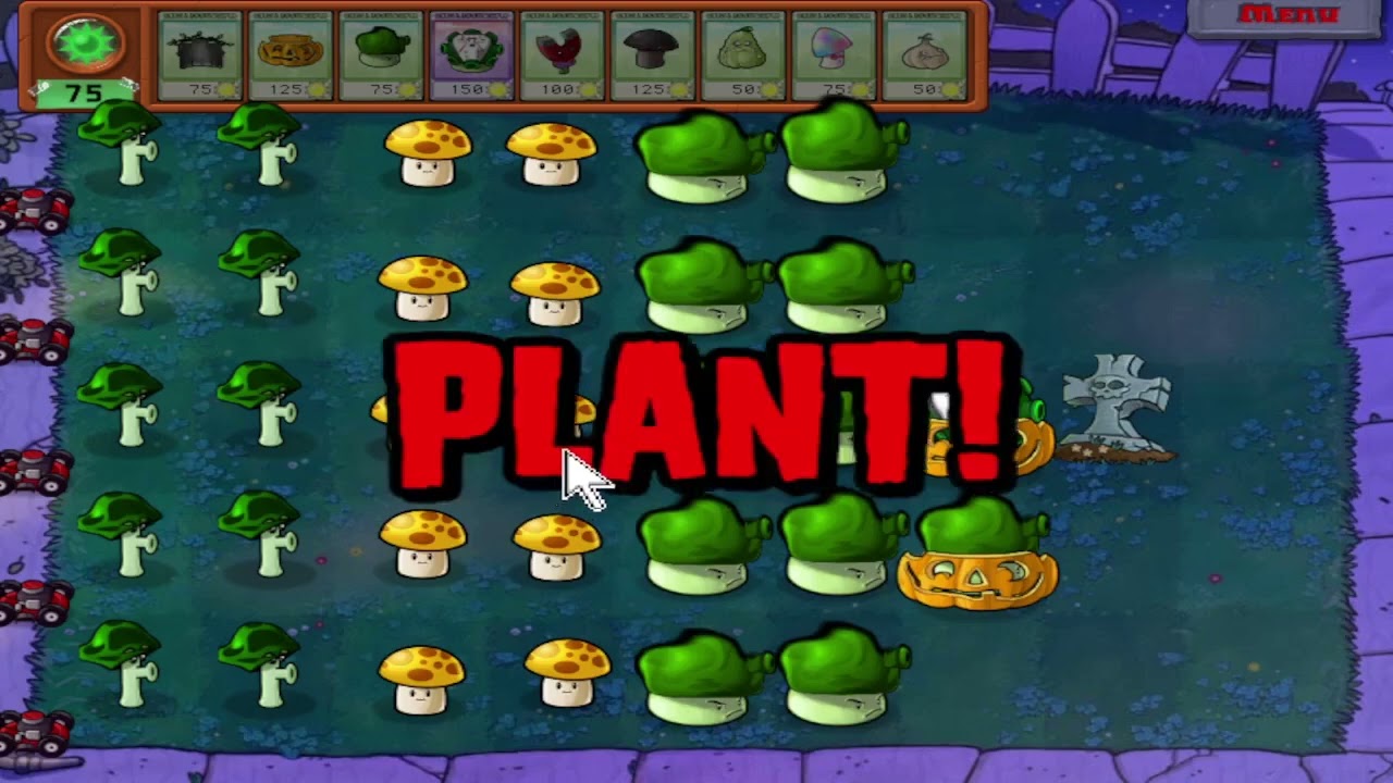 PLANTS VS ZOMBIES HALLOWEEN PARTE 2