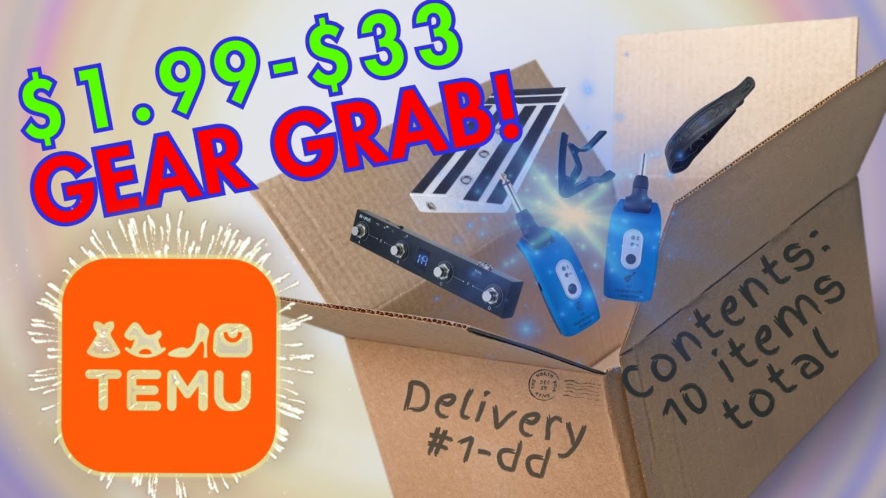 10 Temu Guitar Gadgets to Start Your Gear Year Right!