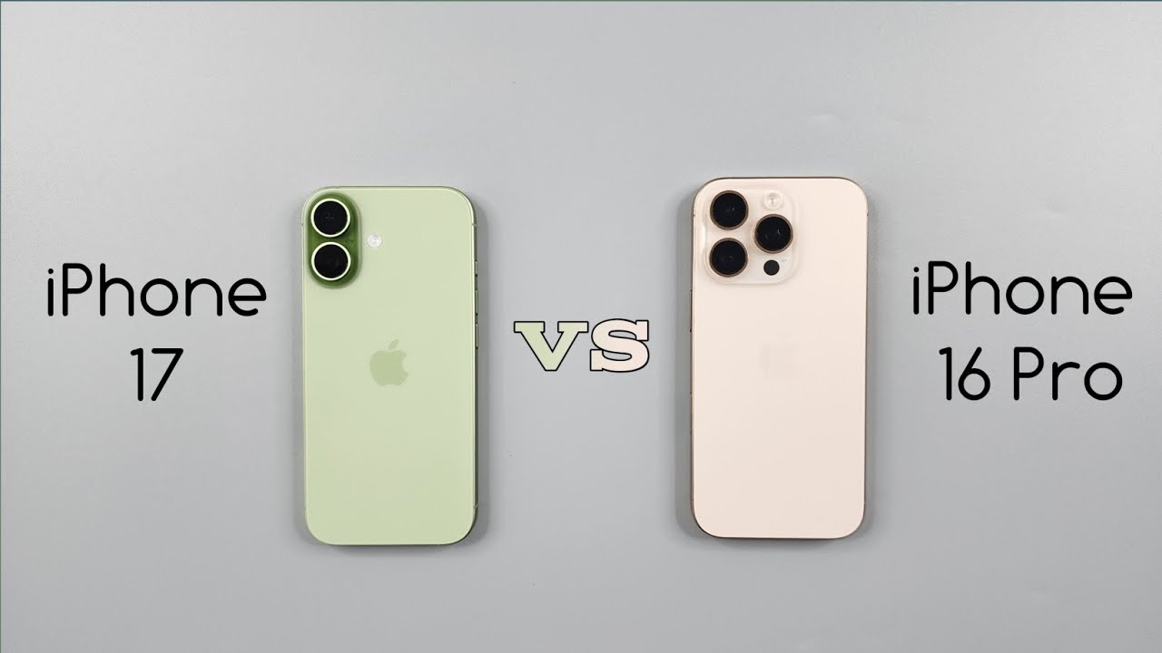 iPhone 17 vs iPhone 16 Pro Speed Test & Camera Comparison 