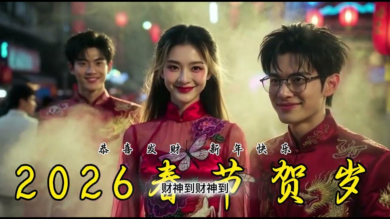 10-13 《恭喜发财》《新年快乐》《财神到》是以杨雁雁风格推出的新年贺岁系列歌曲...