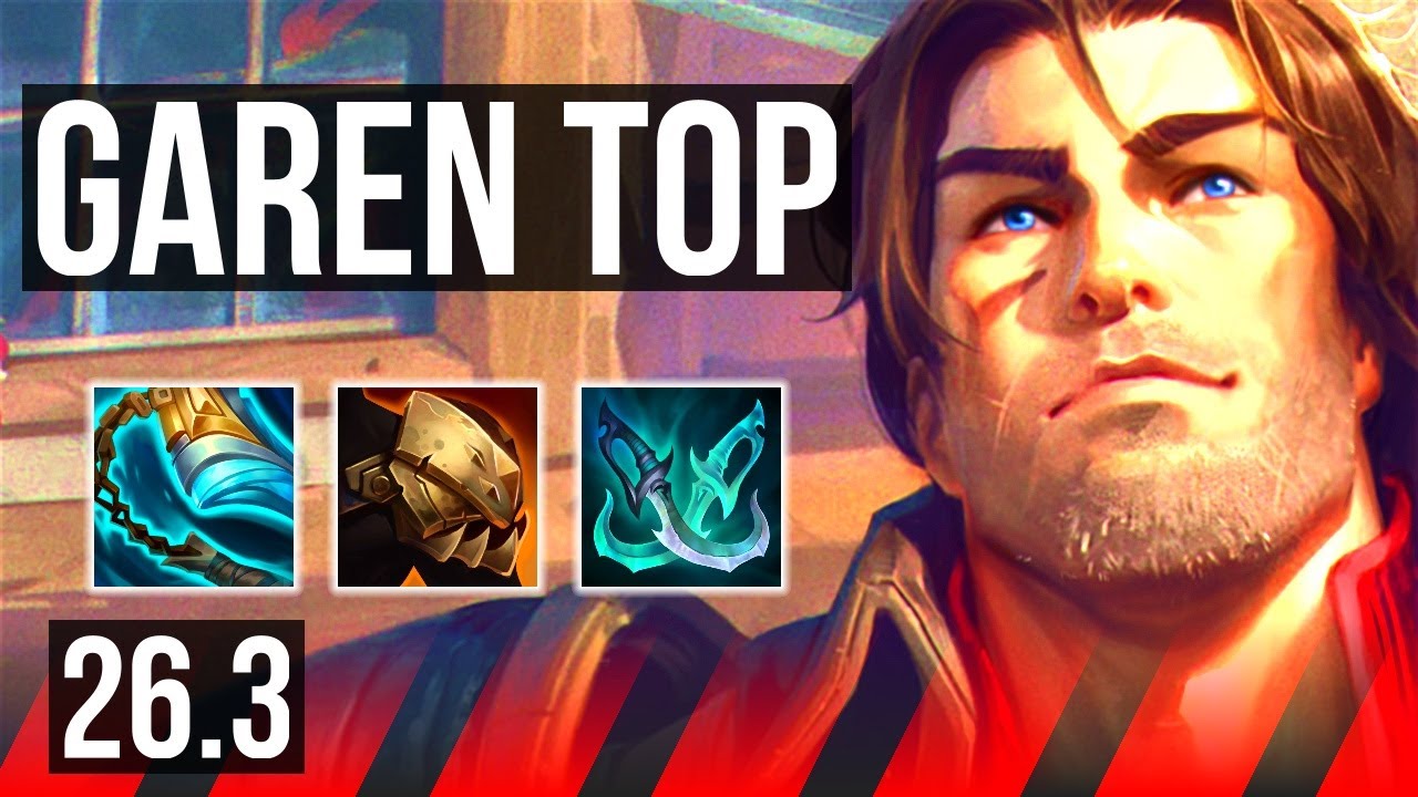 GAREN vs ZAAHEN (TOP) | Perfect KDA: 10/0/5, 51K damage | EUW Master | 26.3