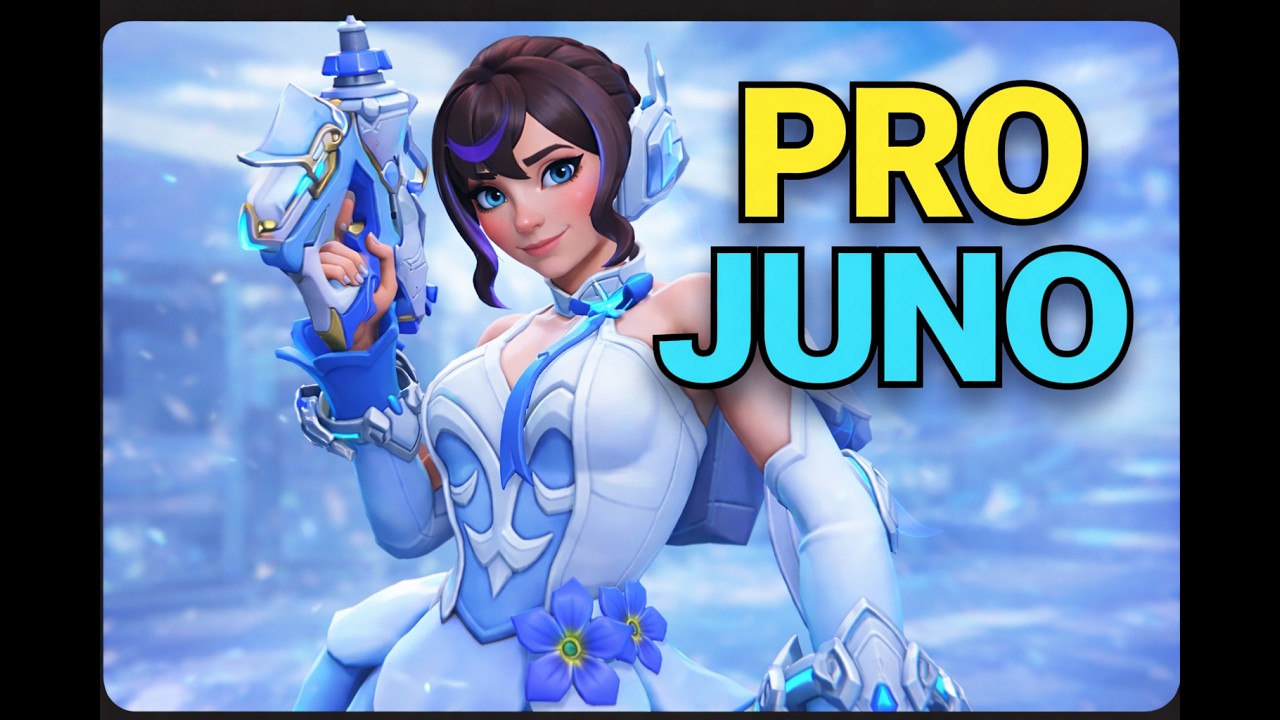 Overwatch - Do prata até o Ouro jogando de Juno