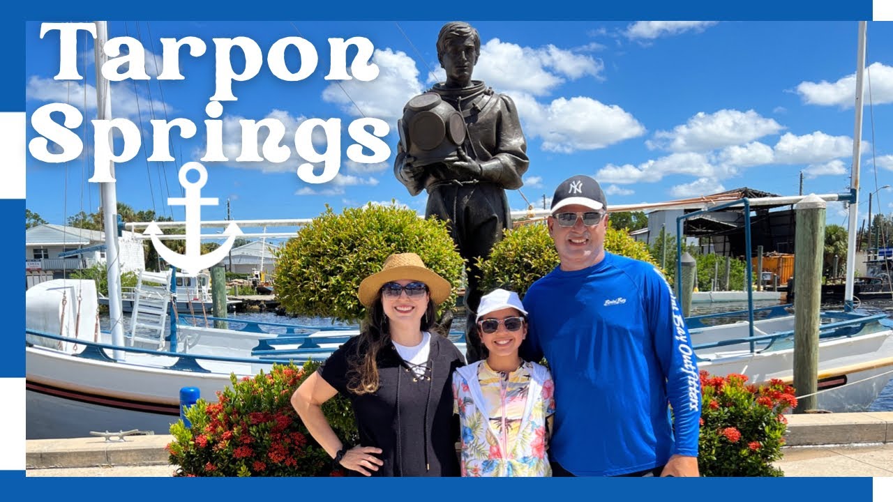 TARPON SPRINGS- A CIDADE MAIS GREGA DOS ESTADOS UNIDOS E CAPITAL NACIONAL DA ESPONJA