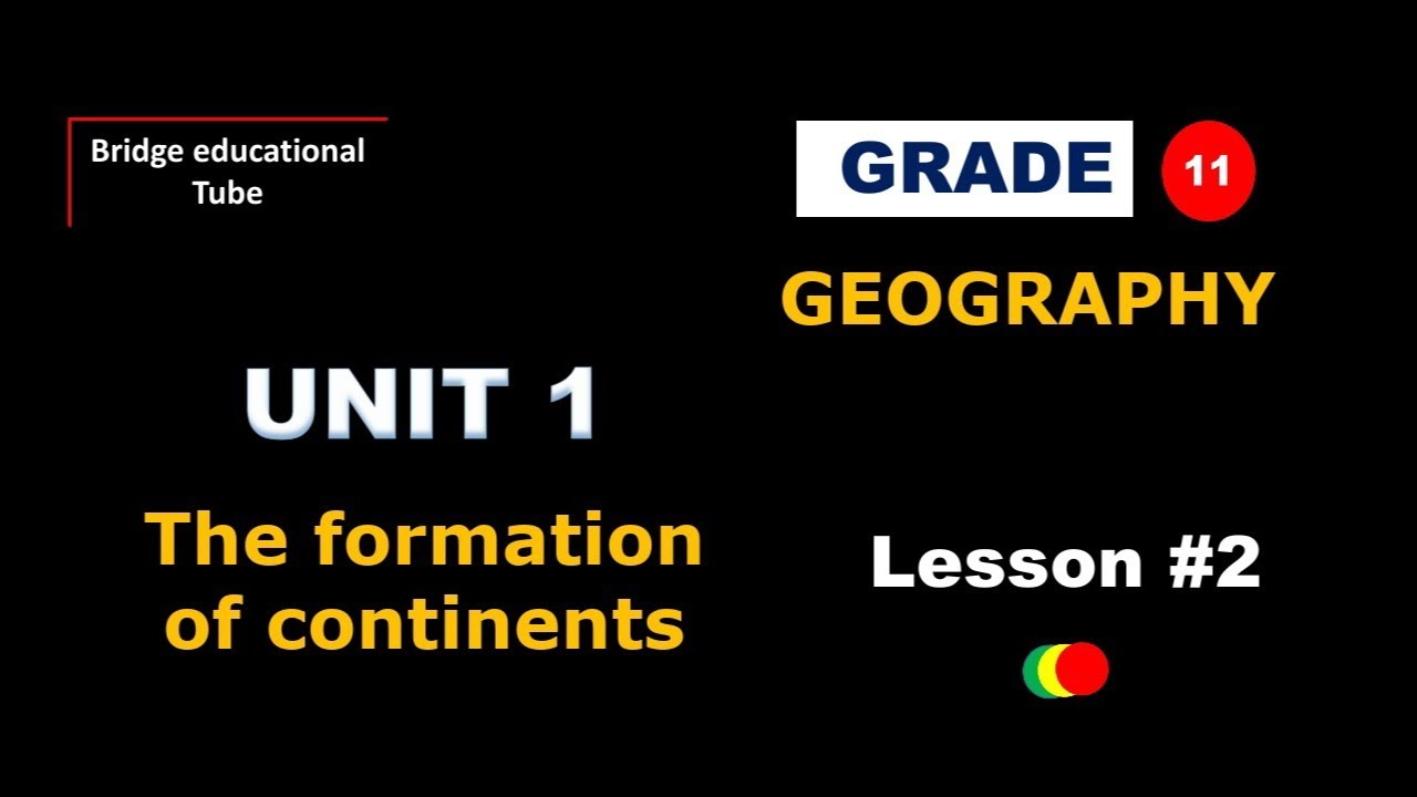 Grade 11 Geography New Curriculum Part 2: Relative & Absolute Ages Of Rock@bridge educational tube