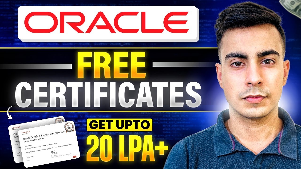 Oracle Race to Certification 2025 | Get ₹25,000 Worth Certifications FREE!
