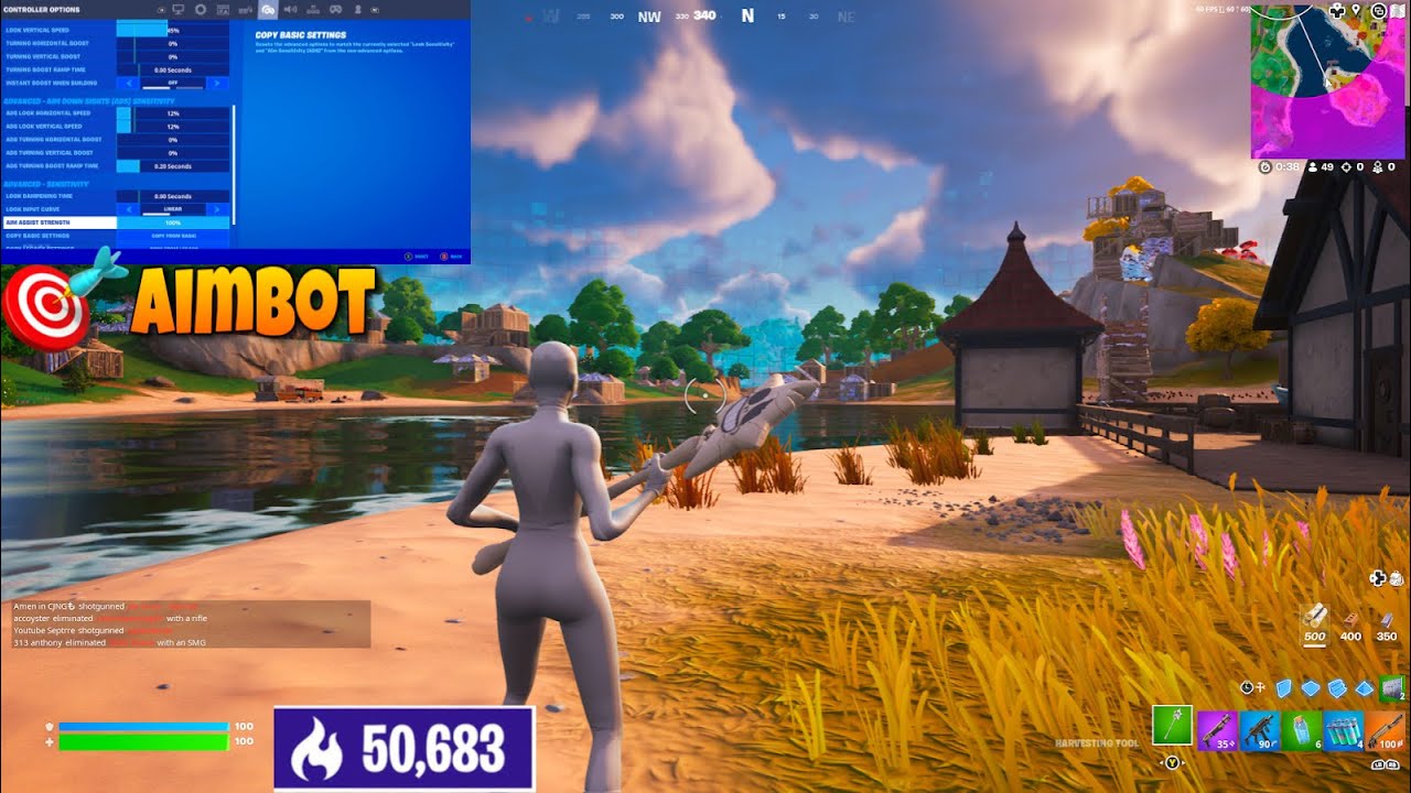 Chapter 4 Xbox Series S Arena + *UPDATED* Best Controller Settings & Sensitivity (4K 120FPS)
